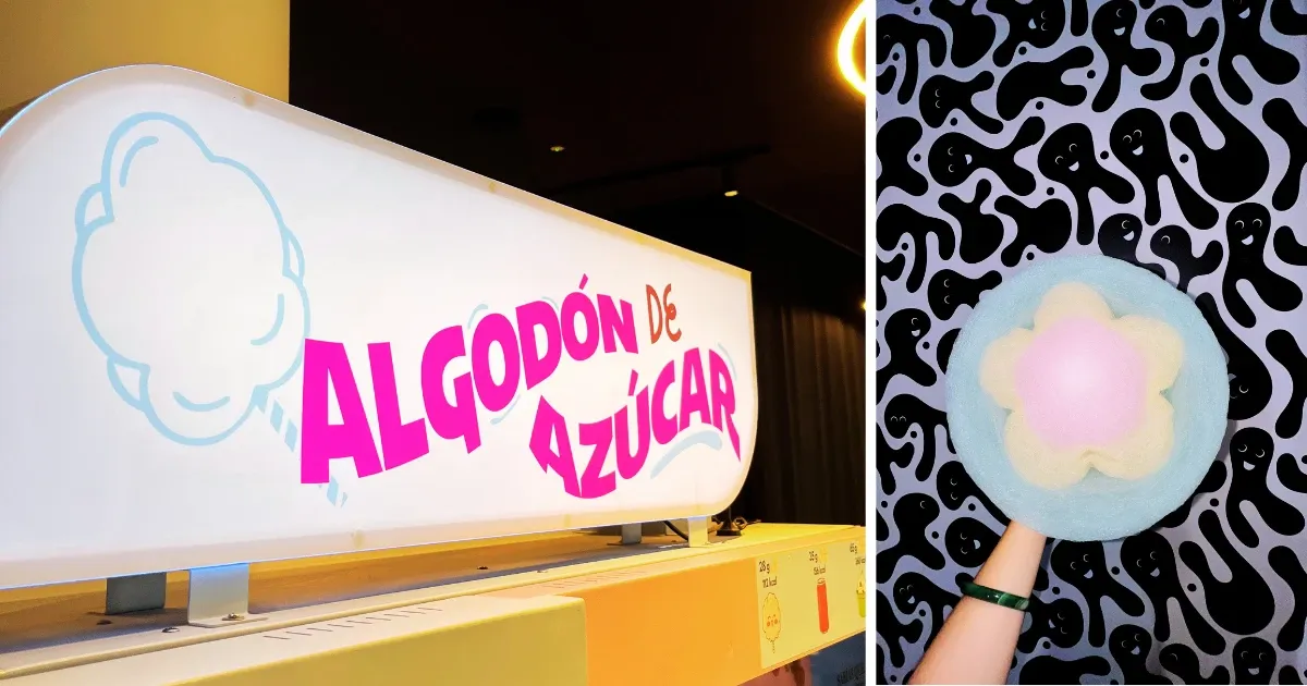 Discover the Prettiest Cotton Candy: Museum of Senses Madrid